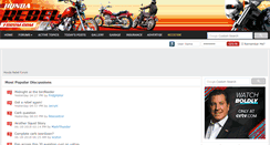 Desktop Screenshot of hondarebelforum.com